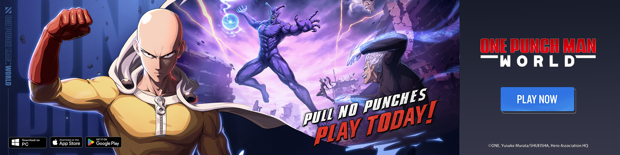  One Punch Man: World | Pull No Punches - Play Today!